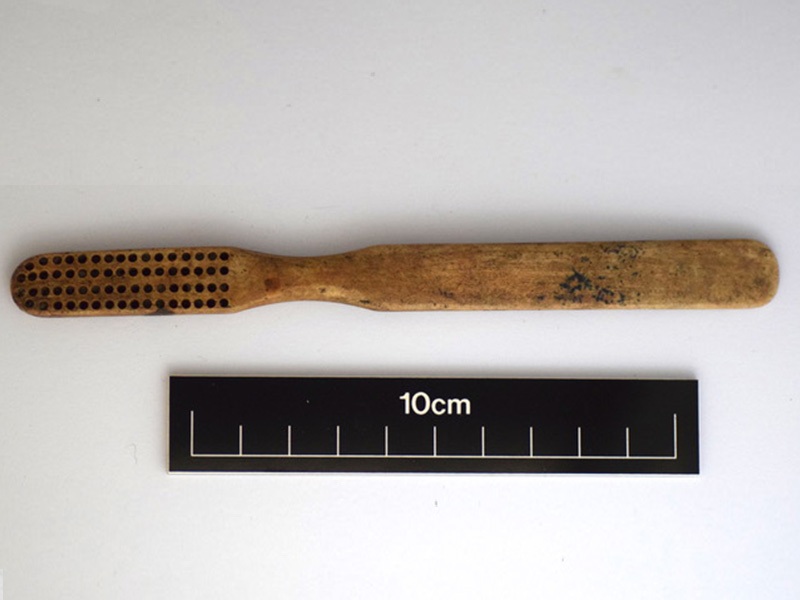 Victorian toothbrush unearthed