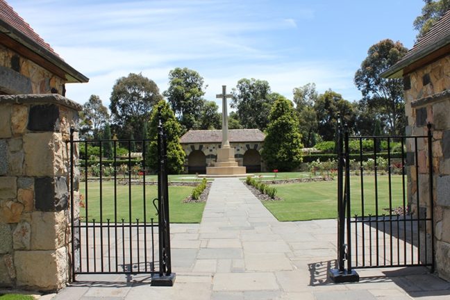 The Australian War Graves Area at Springvale