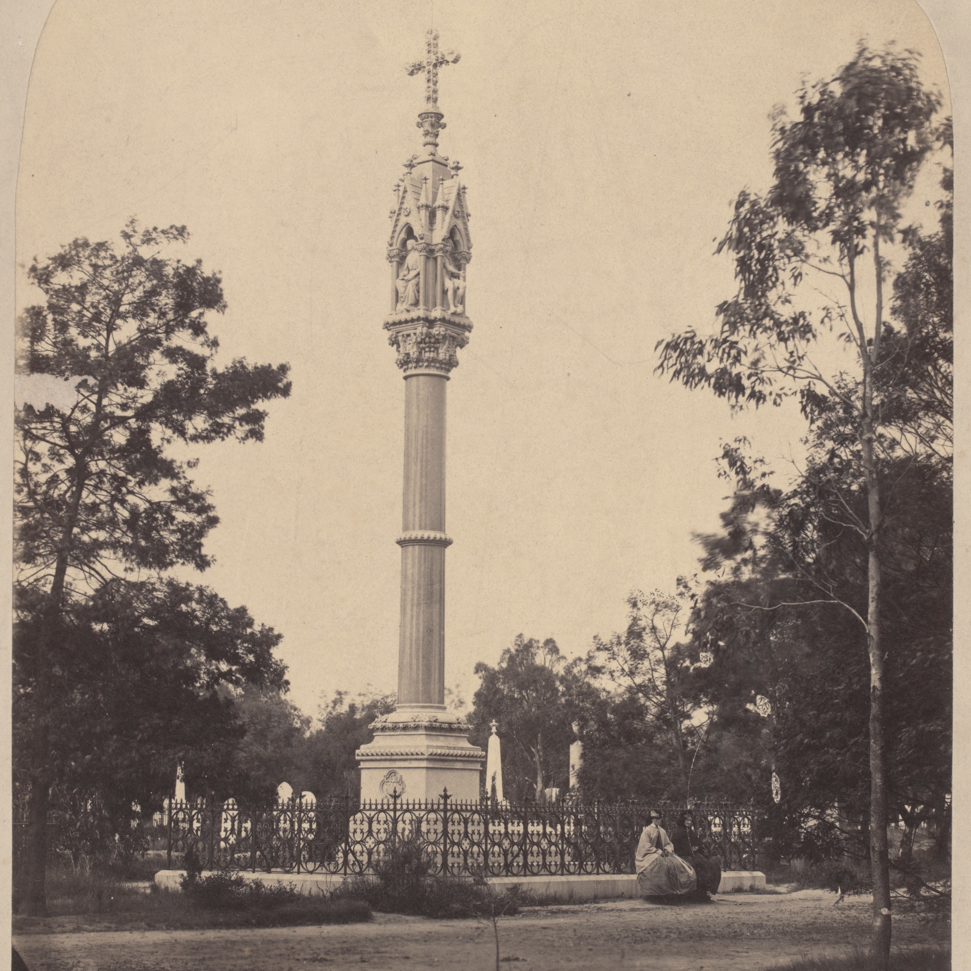 The historic Hotham Monument